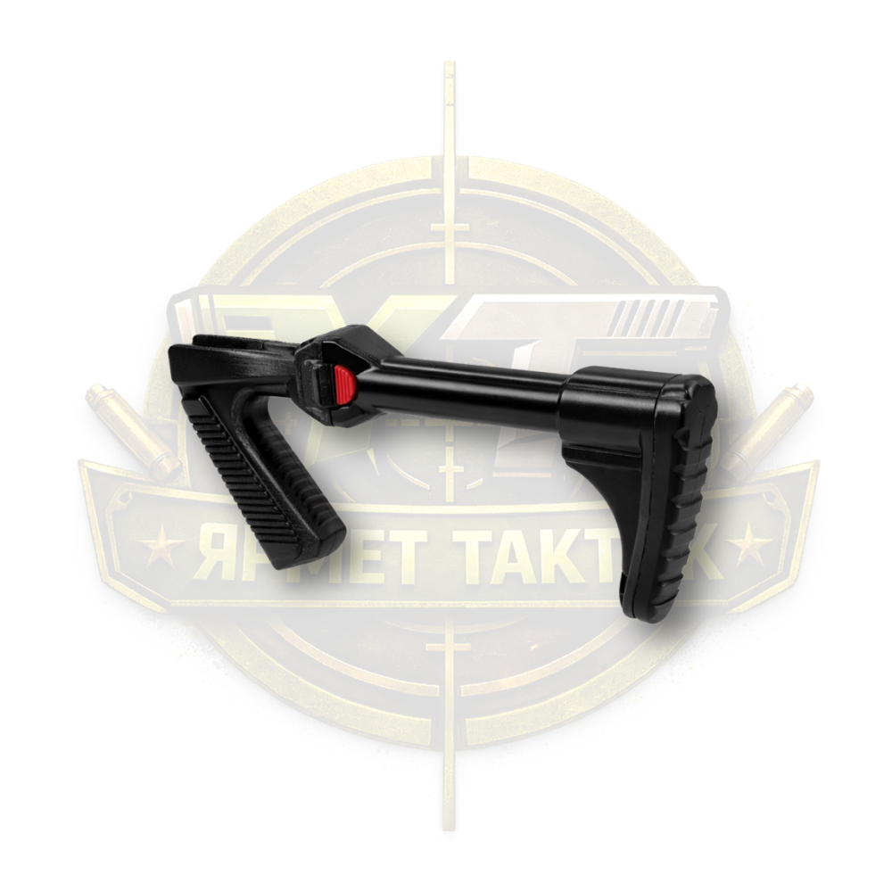 Складной приклад — черный, фото 5